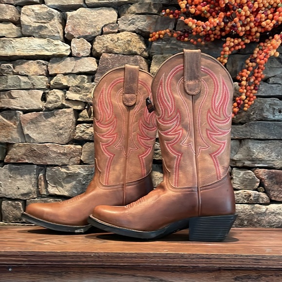 Shyanne Women’s Margot Western Boots Round Toe - Picture 3 of 5